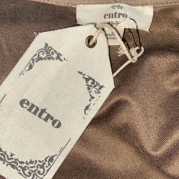NWT!! Entro Taupe Vest!!  - Picture 8 of 9